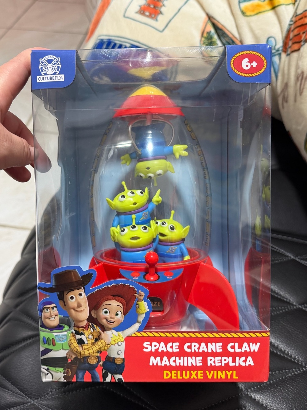 Toy Story Space Crane Claw Machine Replica - Red & Blue